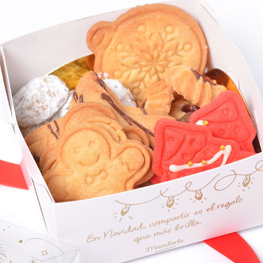 Galletas artesanales caja chica "Edición de Navidad"
