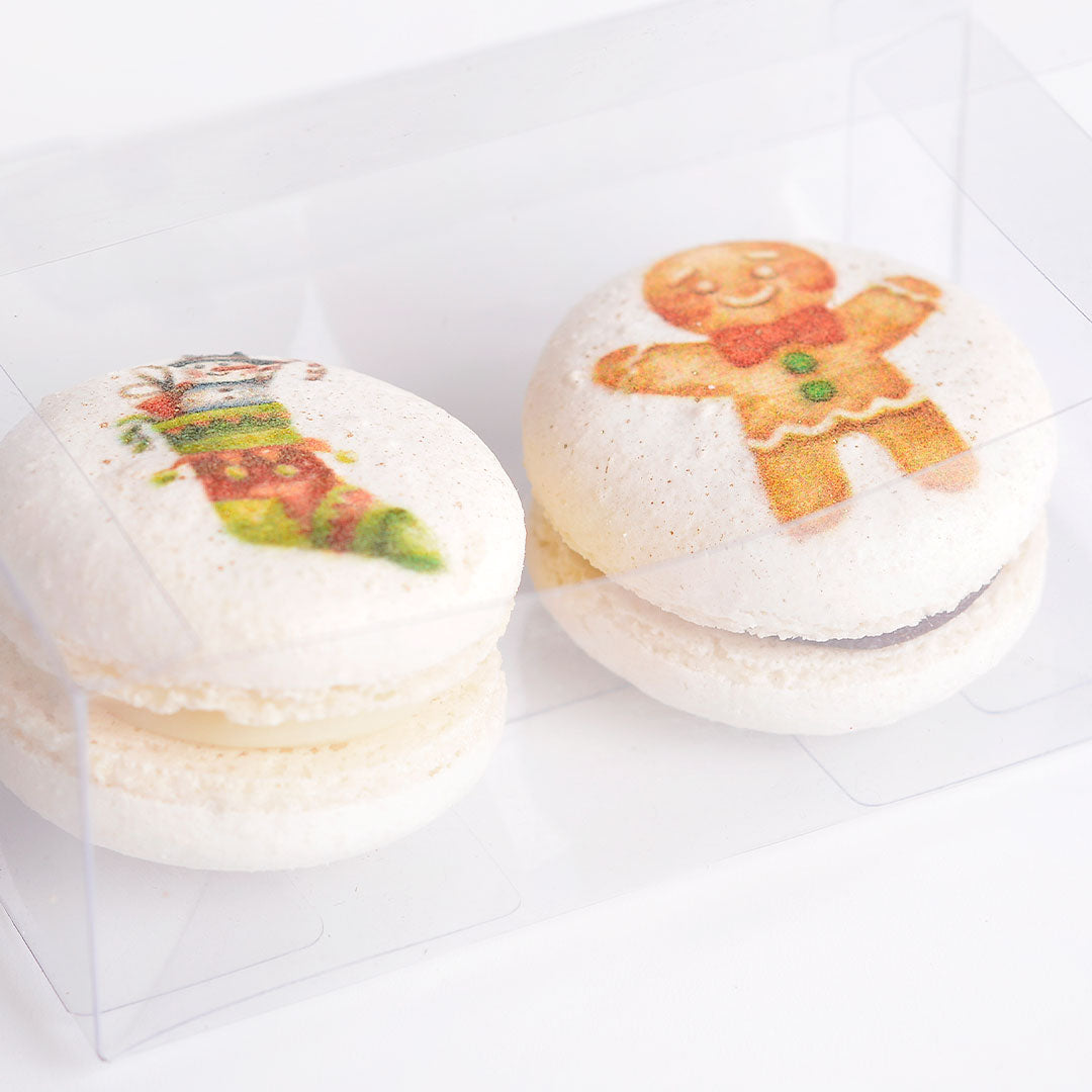 Macaron 2 piezas "Edición de Navidad"