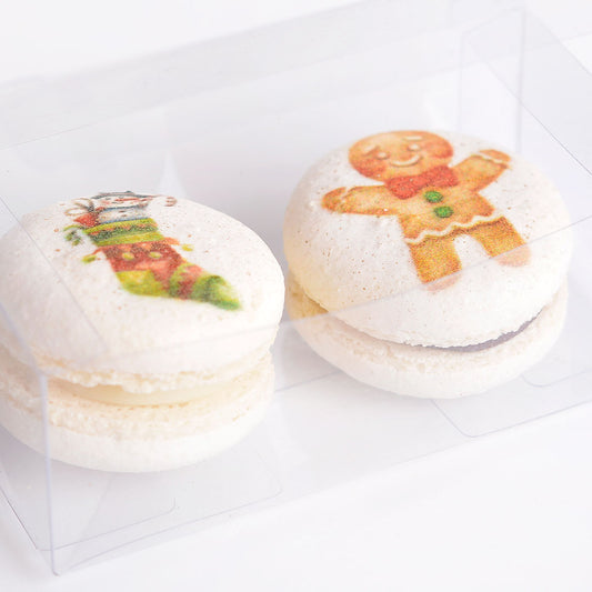 Macaron 2 piezas "Edición de Navidad"
