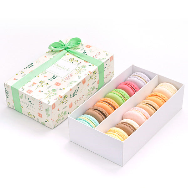 Caja de macarons "12 piezas"