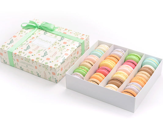 Caja de macarons "24 piezas"