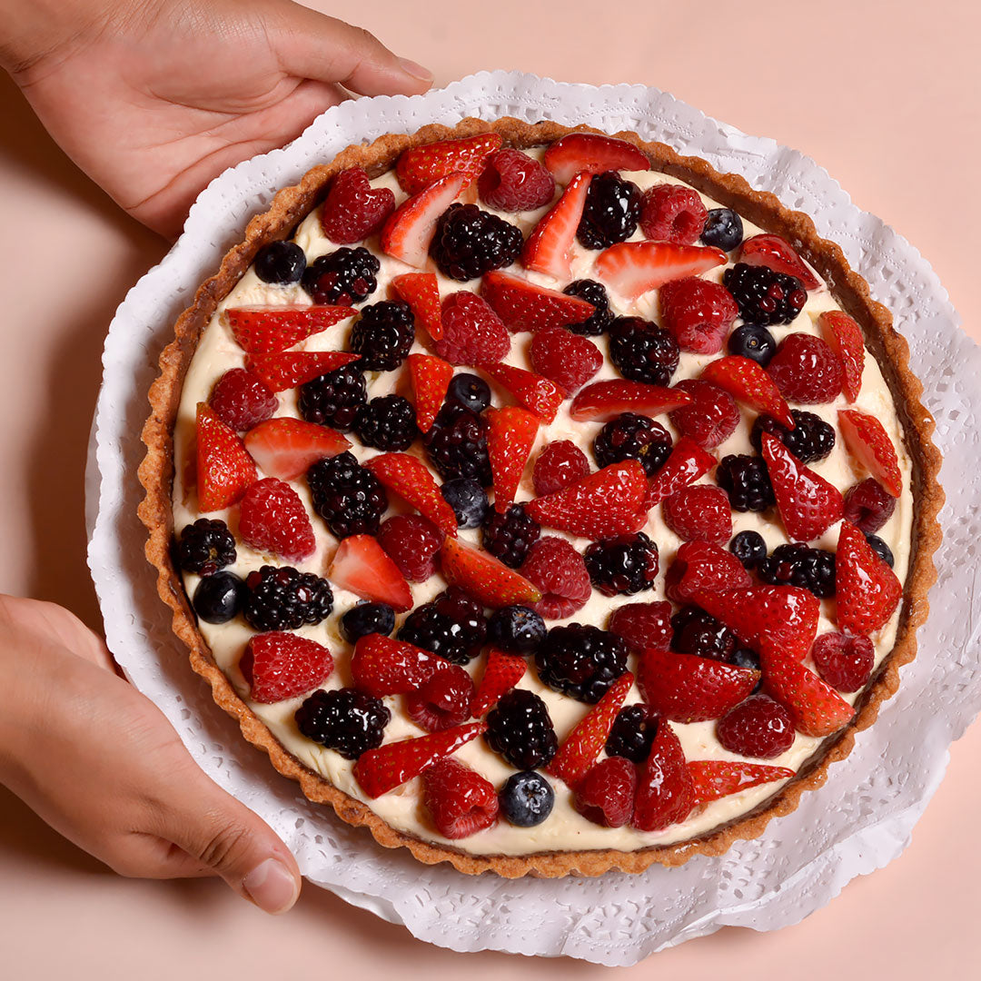 Tarta de frutos rojos