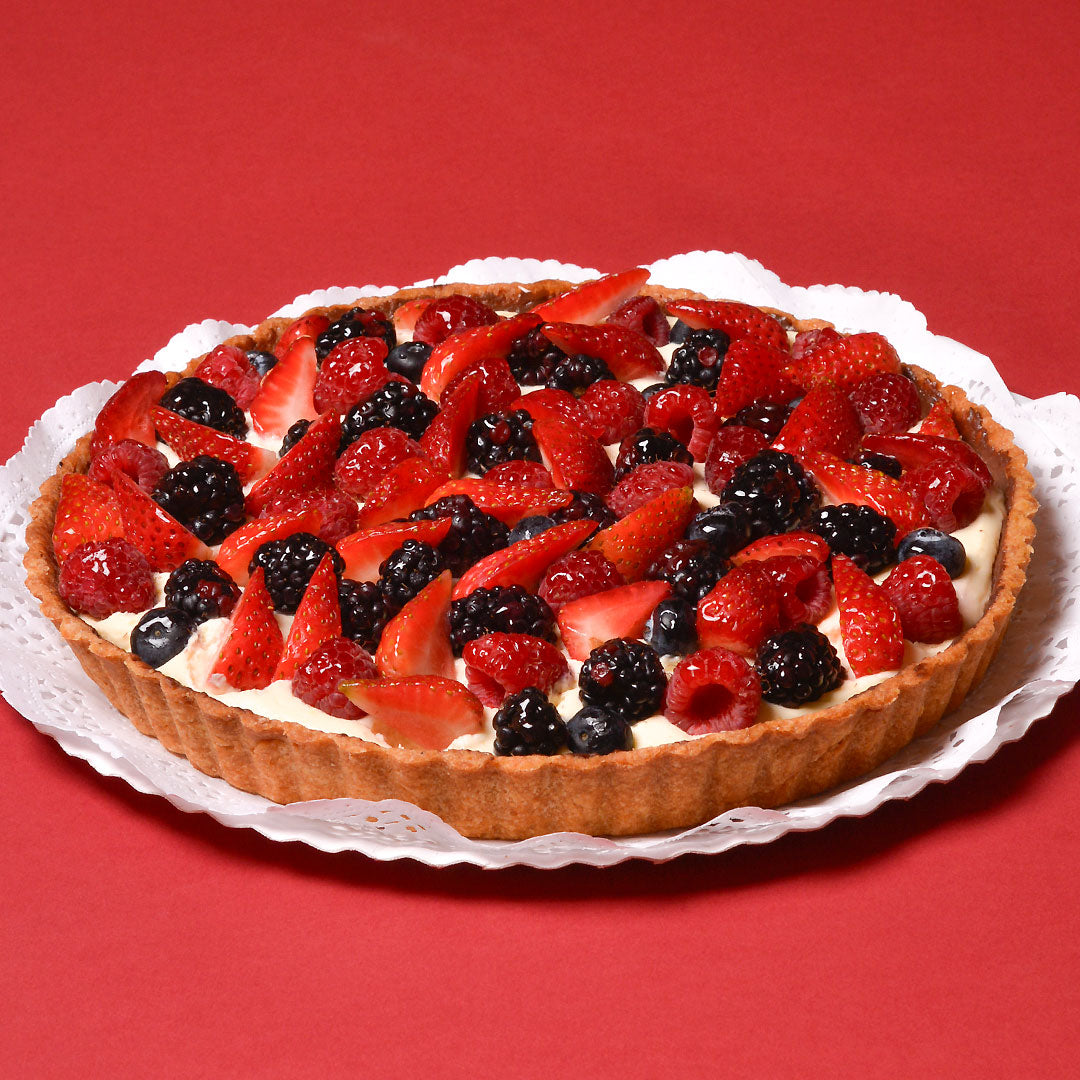 Tarta de frutos rojos